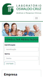 Mobile Screenshot of labocruz.com.br